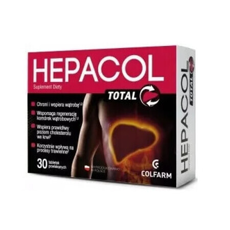 Hepacol Totaal, 30 tabletten