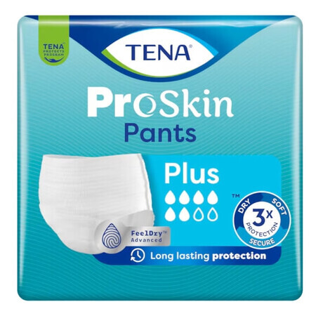 Tena Broek ProSkin chonic onderbroek plus M, 30 stuks