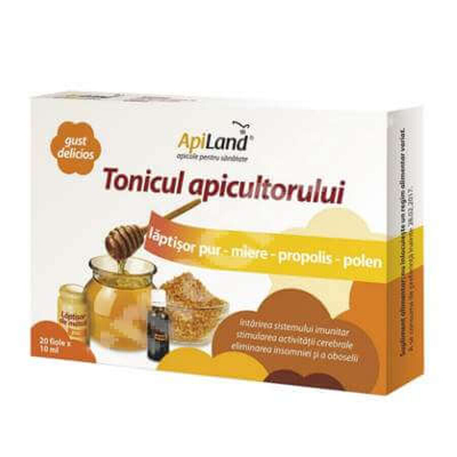 Tonique de l'apiculteur, 20 ampoules, Apiland