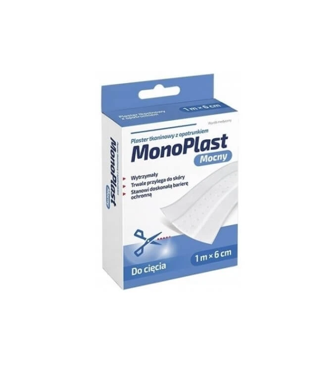 MonoPlast Familie Gezondheid pleisters 1 m x 6 cm, 1 st