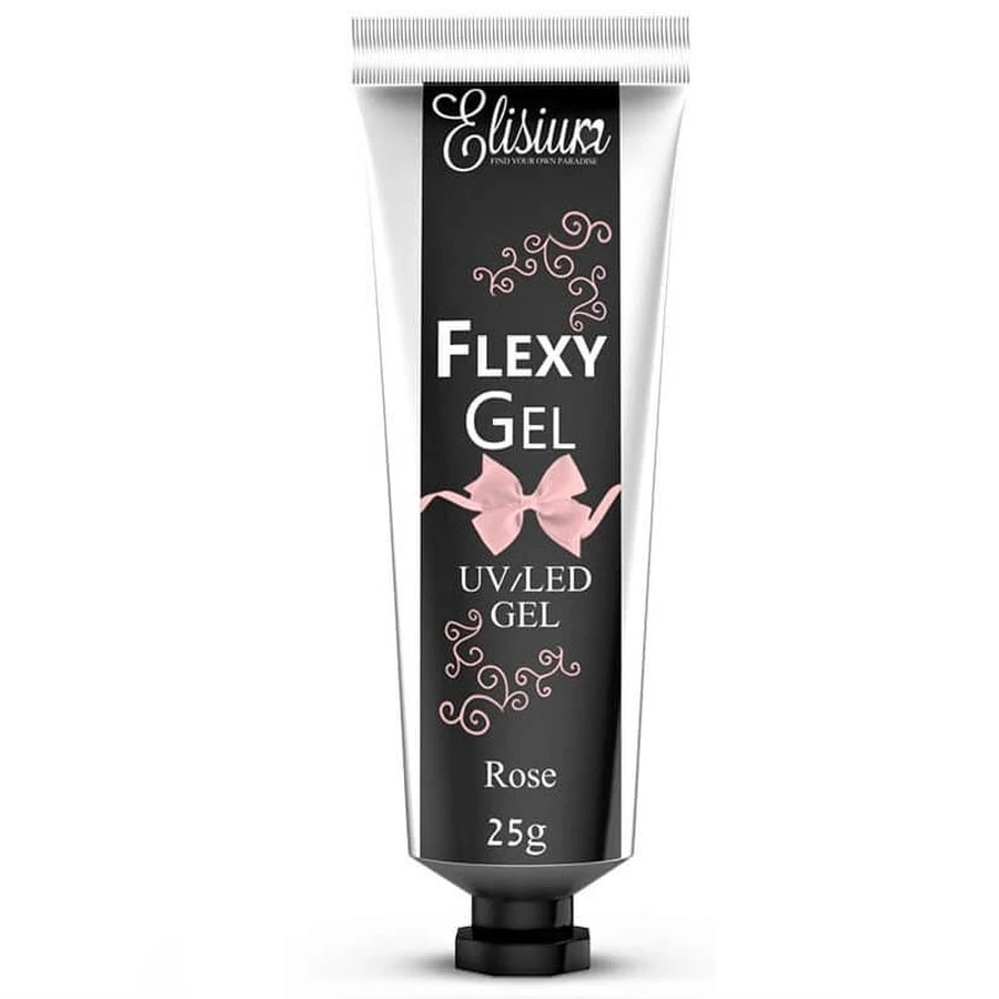 Elisium Flexy Żel do przedłużania paznokci Rose, 25g: ceny i cechy