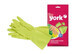 York, Rubber handschoenen, alo&#235; vera, maat S, 1 paar