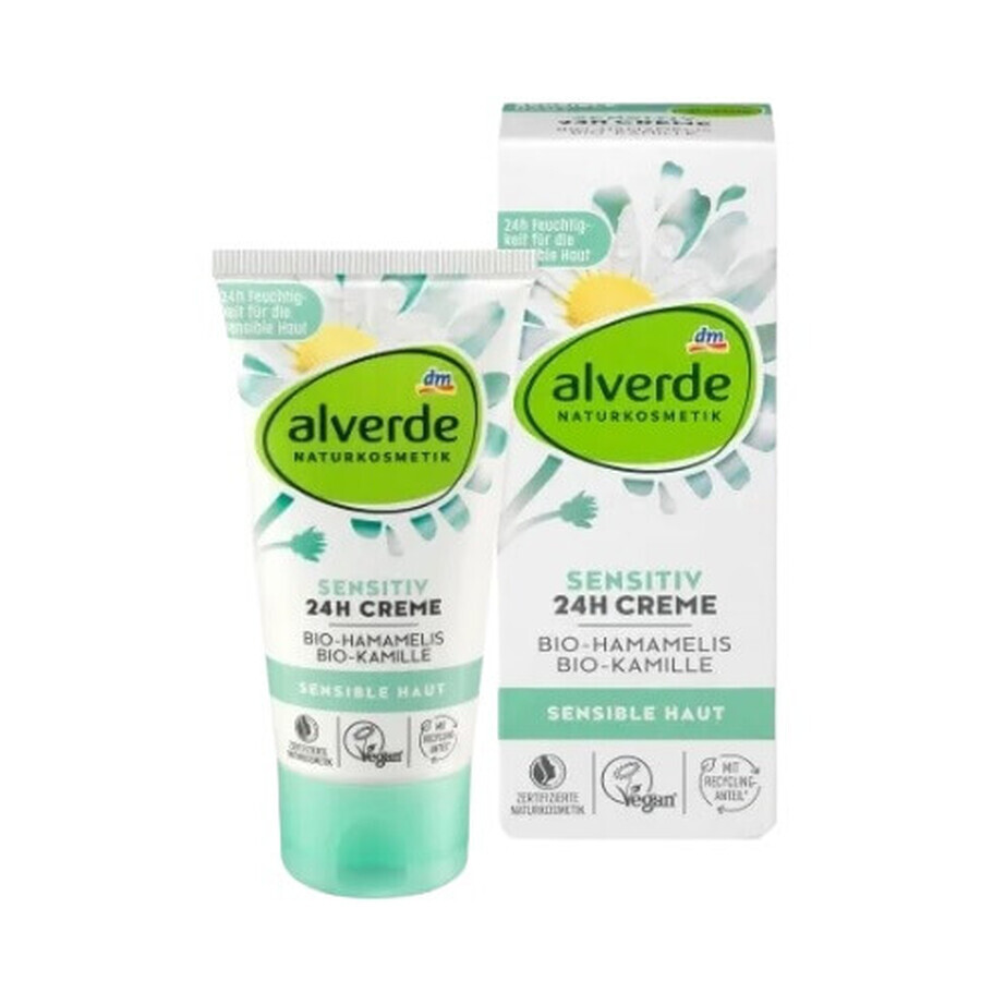 Alverde Sensitiv Gezichtscrème, 50ml