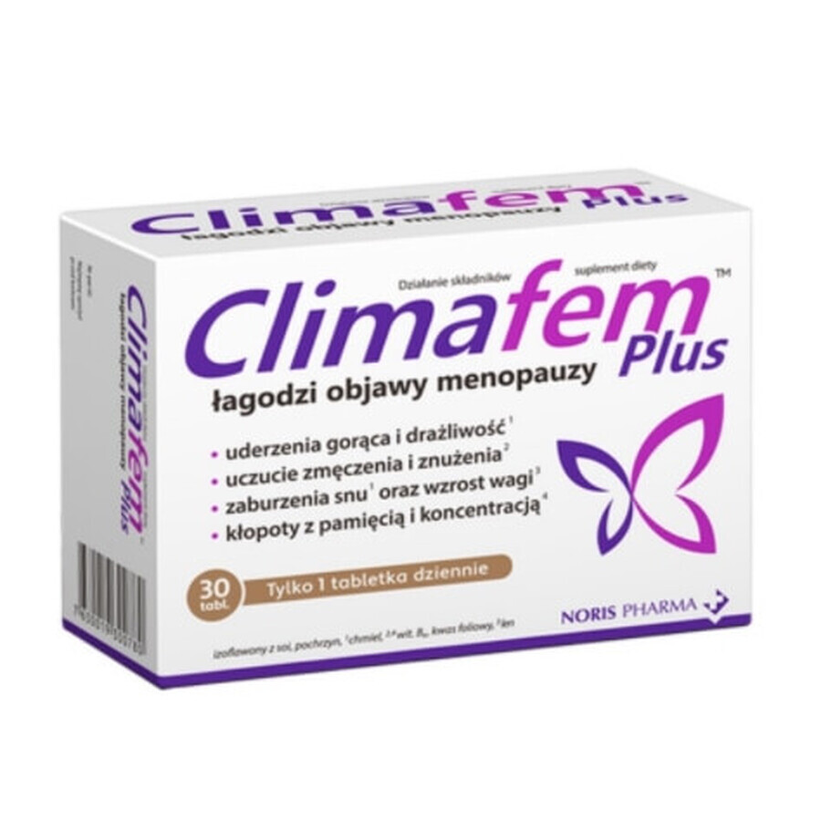 Climafem Plus, 30 tabletten