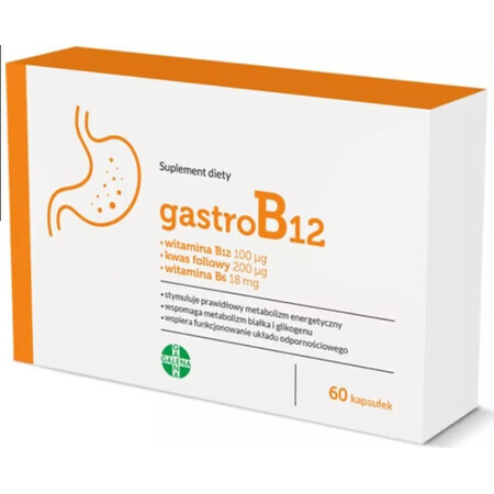 GastroB12, 60 capsules