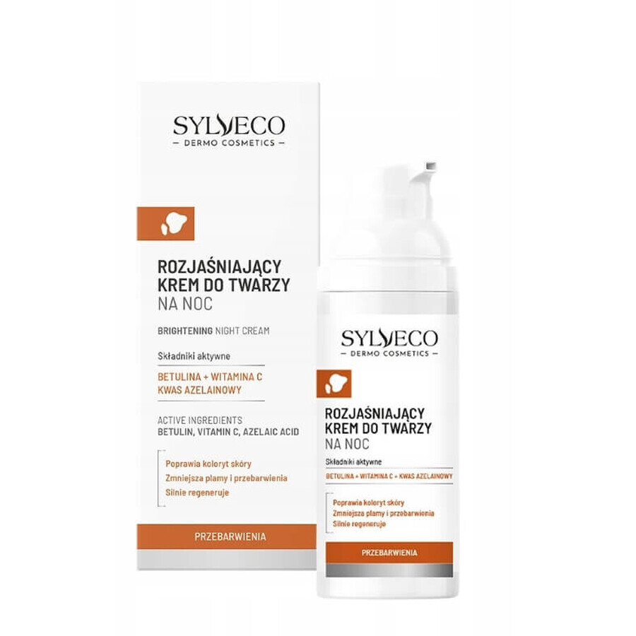 Sylveco Dermo Verkleurende Nachtcrème 50 ml