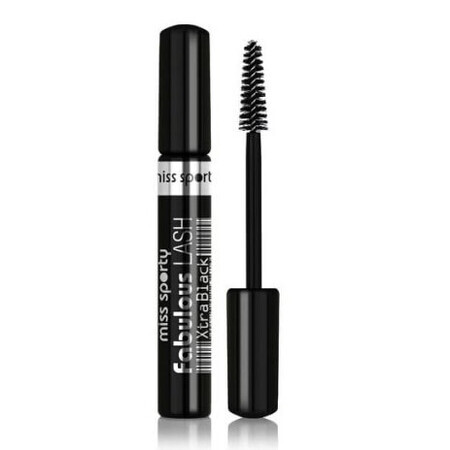 Miss Sporty Fabulous Lash Xtra Mascara 001 Xtra Black, 8ml