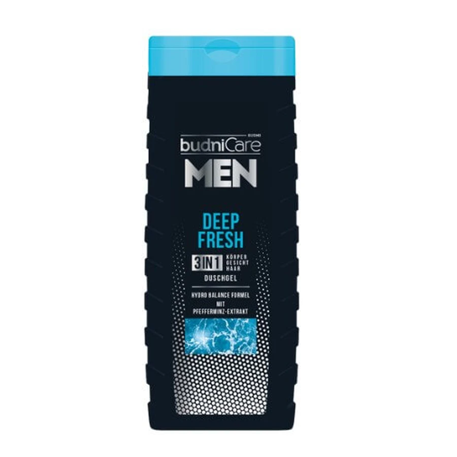 BudniCare MEN, Depp Fresh shower gel for men, 300 ml