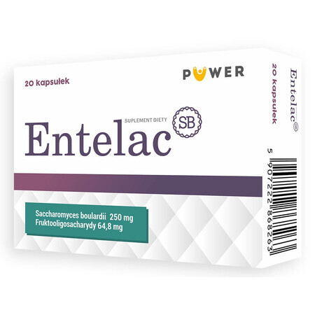 Entelac SB, 20 capsules