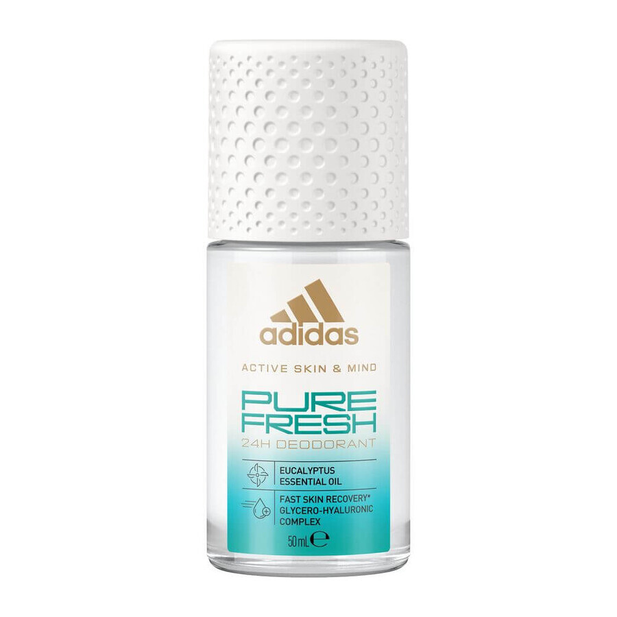 Desodorante Adidas Active Skin amp; Mind Pure Fresh Roll-on, 50ml