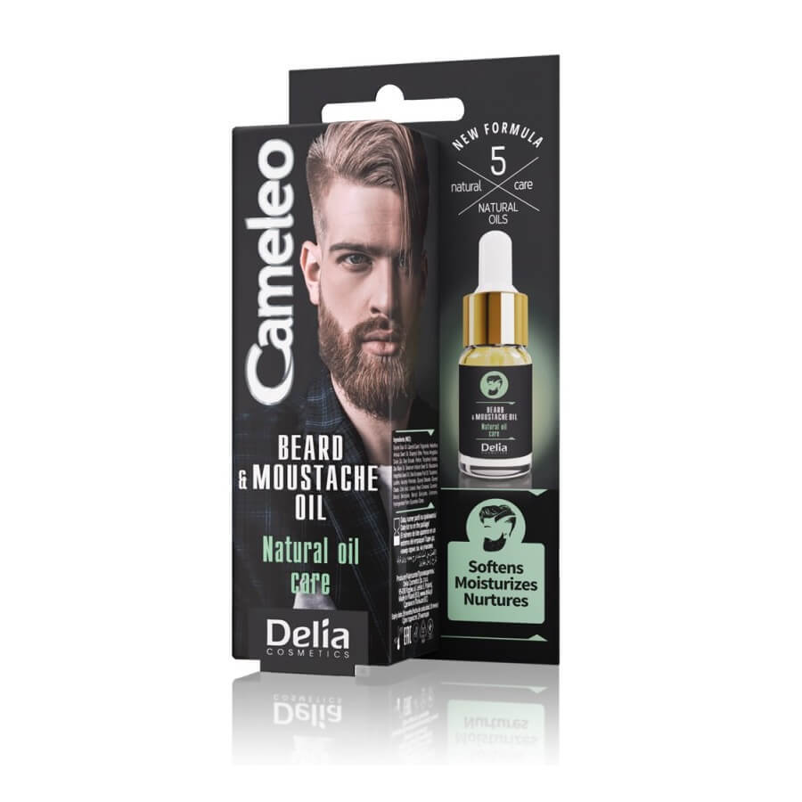 Cameleo Men Baard amp; Snor Olie, 10ml