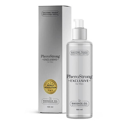 PheroStrong Exclusief voor Mannen Feromoon Massageolie, 100ml