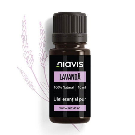 Etherische olie lavendel, 10 ml, Niavis