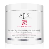 Apis Couperose-Stop algenmasker voor de couperose huid met rozenbottel en vitamine C, 200g