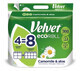 Toiletpapier Velvet ECOroll Kamille en Alo&#235; Vera, 4 rollen