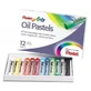 Pentel, Oliepastelpotloden, 12 kleuren