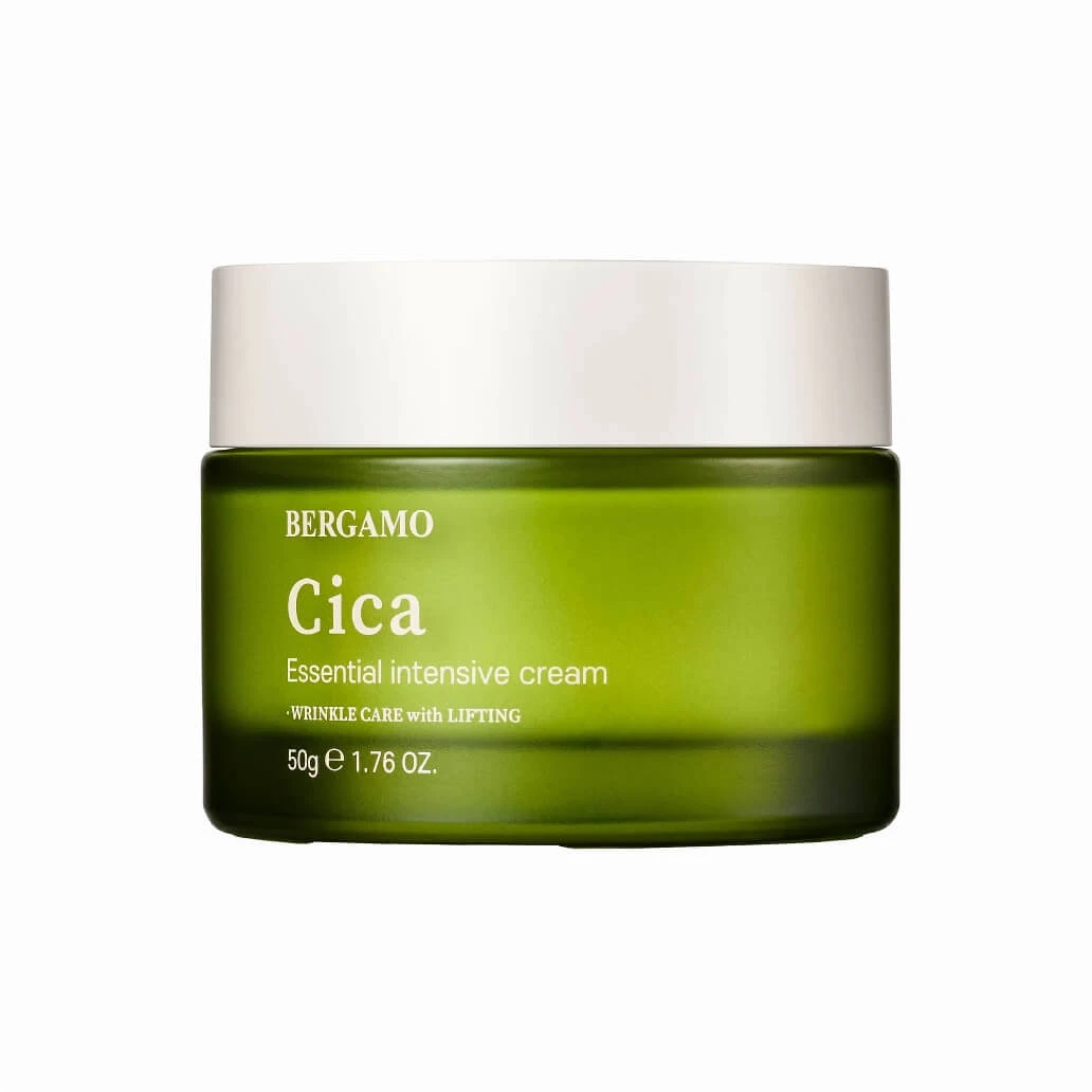 BERGAMO Cica Essencial Intensieve Gezichtscrème met Aziatische Krul, 50g