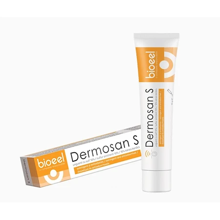 Dermosan S Zwavelzalf 10%, 70 g, Bioeel