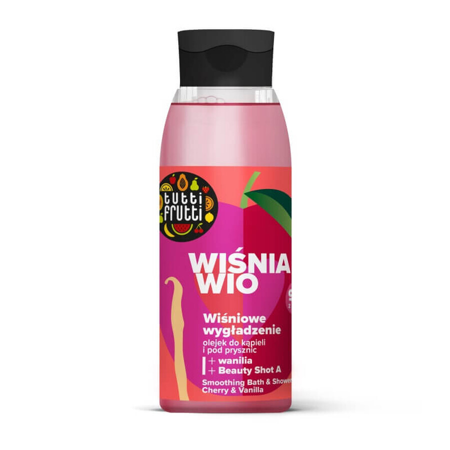 Farmona Tutti Frutti Geconcentreerde Bad- en Doucheolie Azijn en Vanille + Beauty Shot A, 400ml