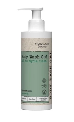 GlySkinCare voor lichaam el Regenererende Body Wash, 200 ml