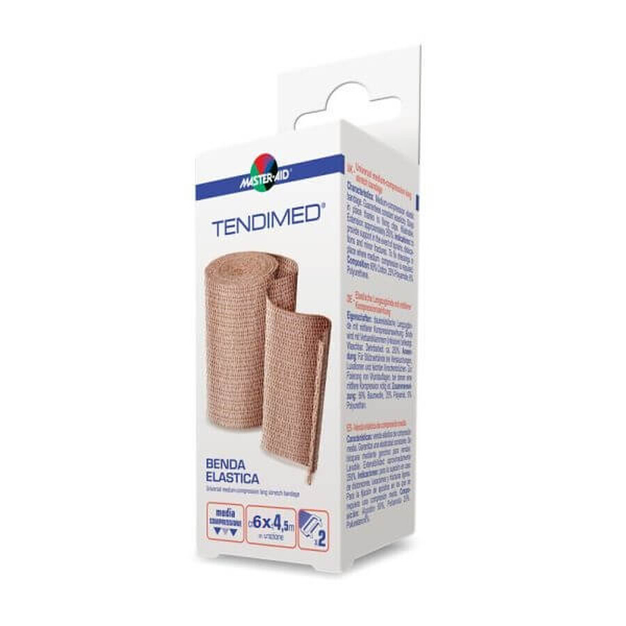 Bandaj elastic Tendimed, 4,5mx6cm, Pietrasanta Pharma