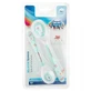Canpol Babies, Set de boluri din melamină, turcoaz, Animale exotice 4/530, 2 bucăți