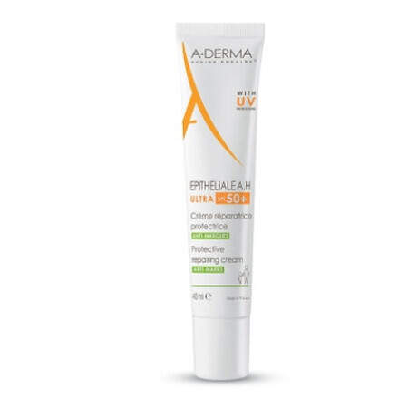 A-Derma A.H Ultra SPF 50+ Protective Repair Cream 40 ml