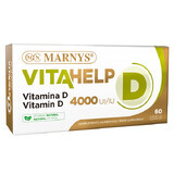 Vitahelp Vitamina D 4000IU, 60 capsule, Marnys