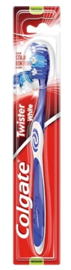 Colgate Twister White Tandenborstel, medium, 1 st.