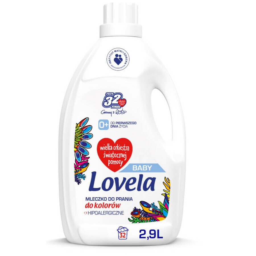 Lovela Baby, Melk voor het wassen van gekleurde stoffen, 2,9 l