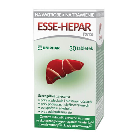 Esse-Hepar Forte 30 tabletten