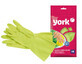 York, Rubber handschoenen, alo&#235; vera, maat L, 1 paar