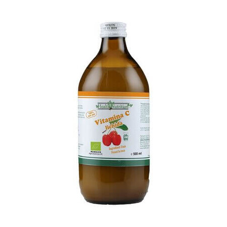 Organic Vitamin C Liquid, 500 ml, Health Nutrition