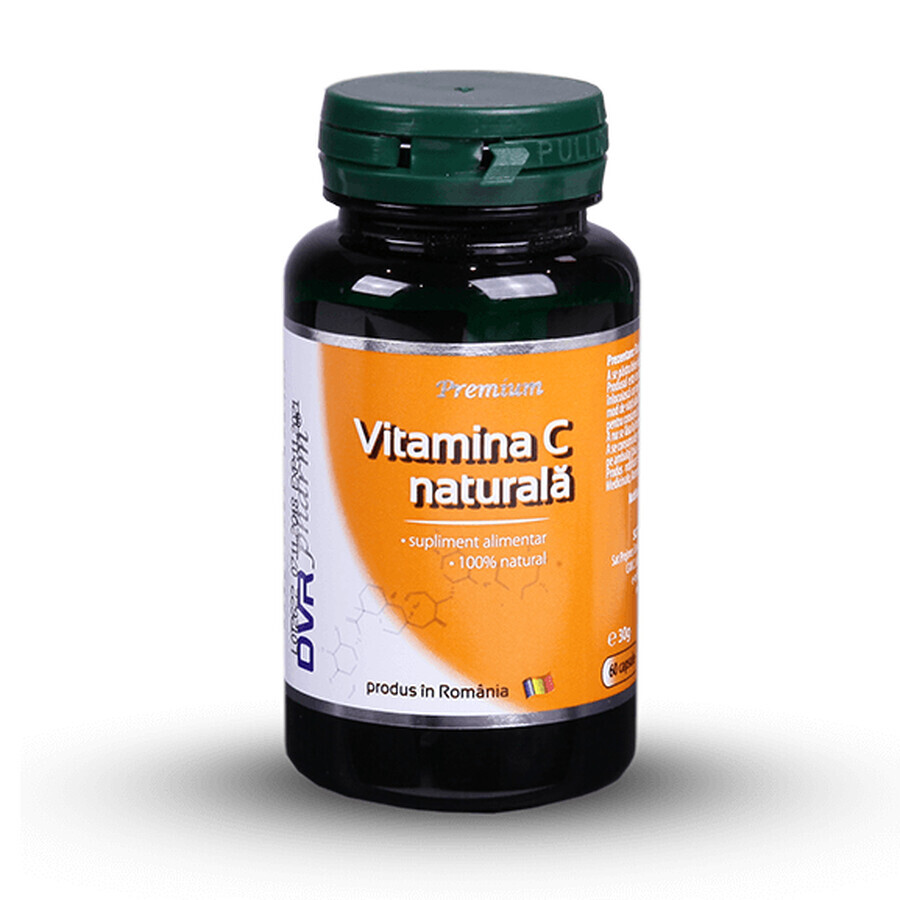 Natural Vitamin C, 60 capsules, Dvr Pharm