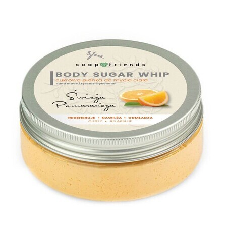 Soap amp; Friends Sinaasappelsuiker bodymousse, 200g