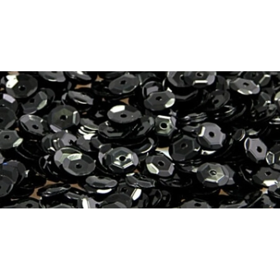 Paiete decorative 6mm, negru