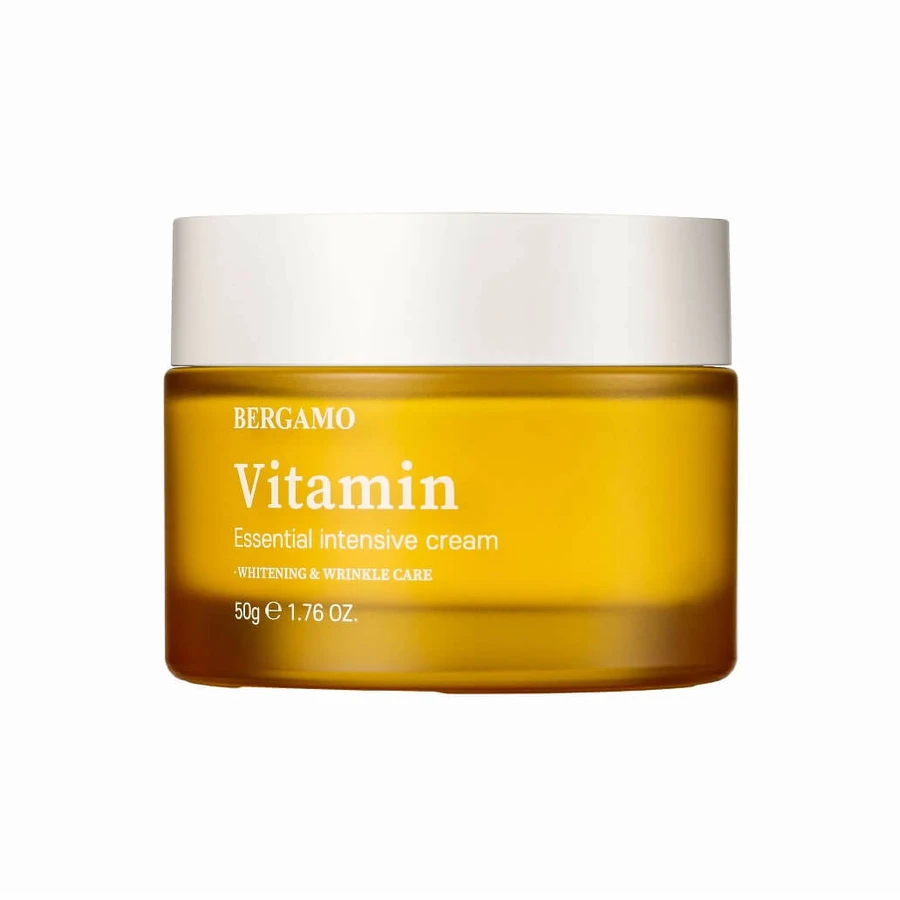 Bergamo Vitamin Essential face cream with vitamin C, 50g