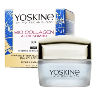 Yoskine Bio Collagen Crema Notte 60+, 50ml