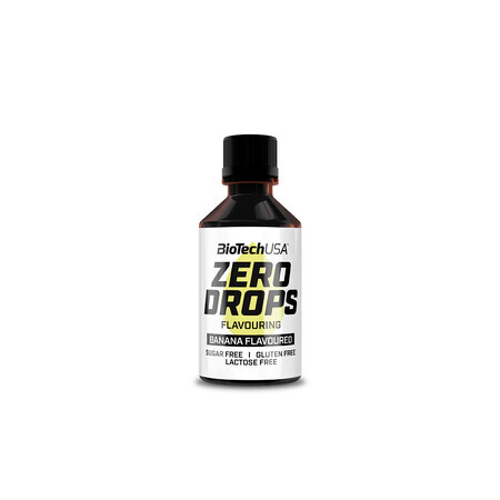 Banana Gocce Zero, 50 ml, BioTechUSA