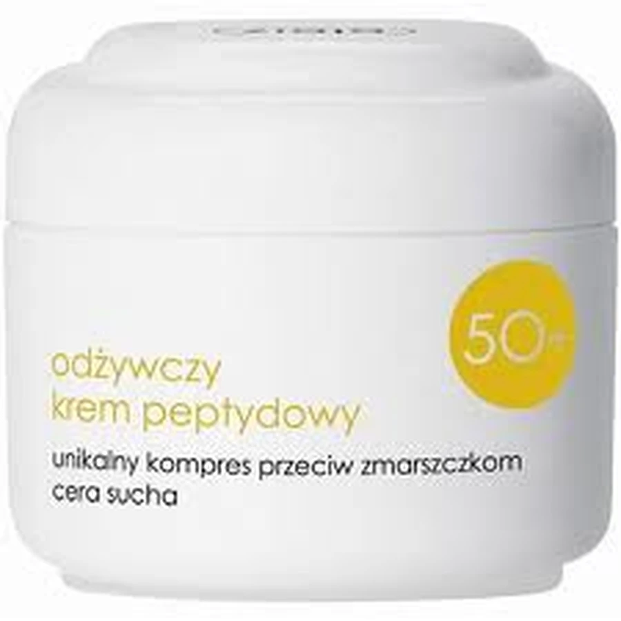 Ziaja 50+, crema péptida revitalizante antiarrugas, 50ml - ¡Uso prolongado!