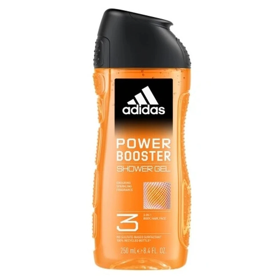 Adidas Power Booster Douchegel voor mannen, 250ml