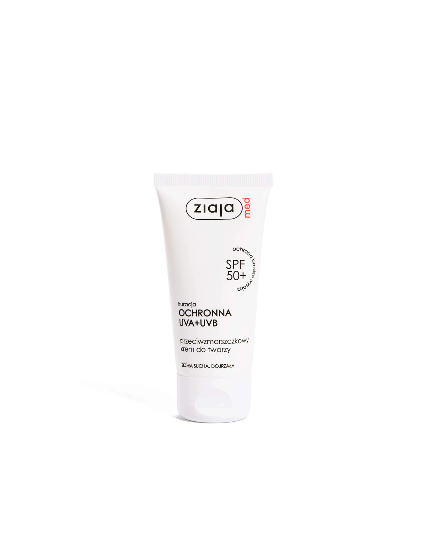 Ziaja Med anti-rimpelcrème SPF 50+, 50 ml - Lang houdbaar!