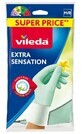 Vileda, Extra Sensation Handschoenen, maat M, 1 paar