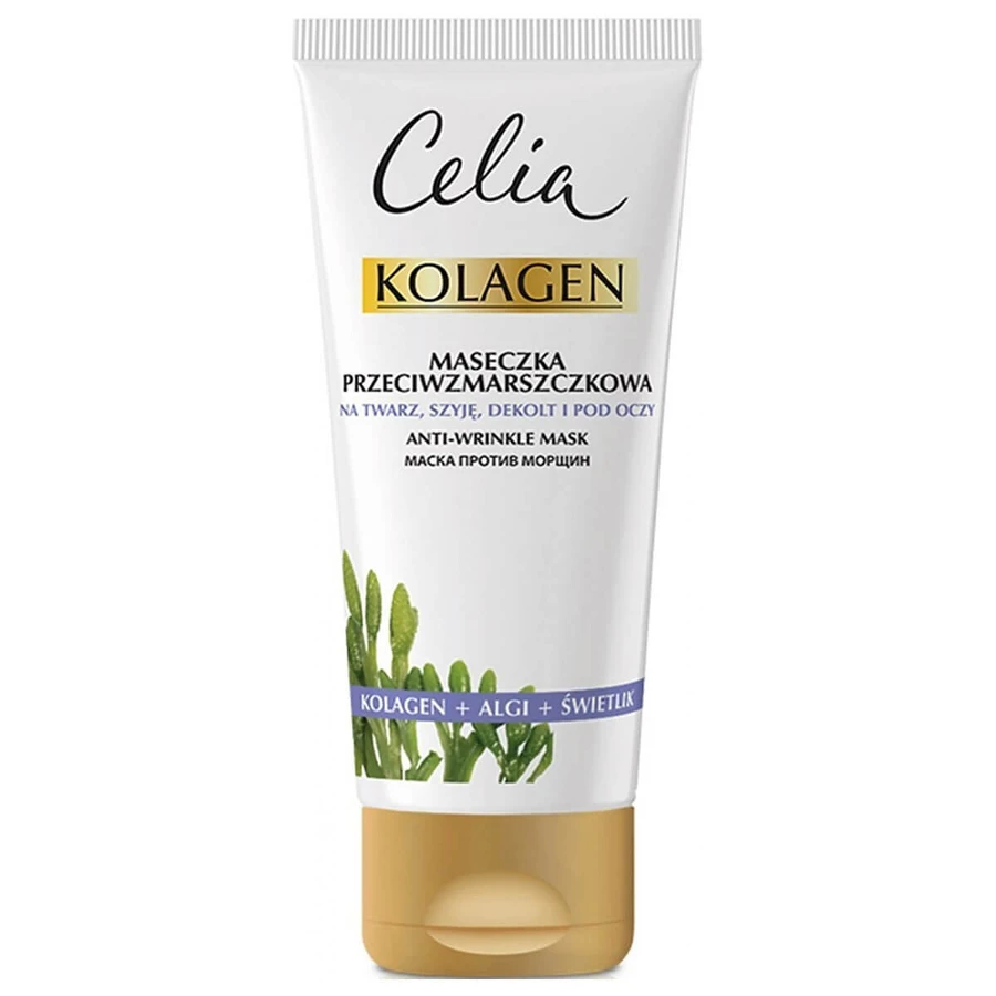 Celia Collageen Anti-Rimpel Masker met Algen en Teunisbloem, 60ml