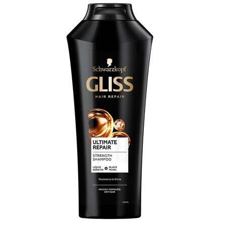 Gliss Ultimate Repair Shampoo für stark geschädigtes und trockenes Haar, 250ml