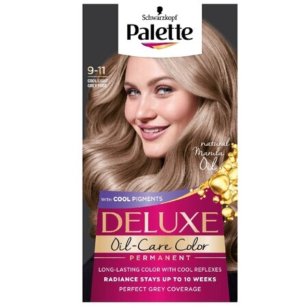 Paleta Deluxe Oil-Care Color Cera con Micro-Oil 9-11 Rubio rosado claro frío