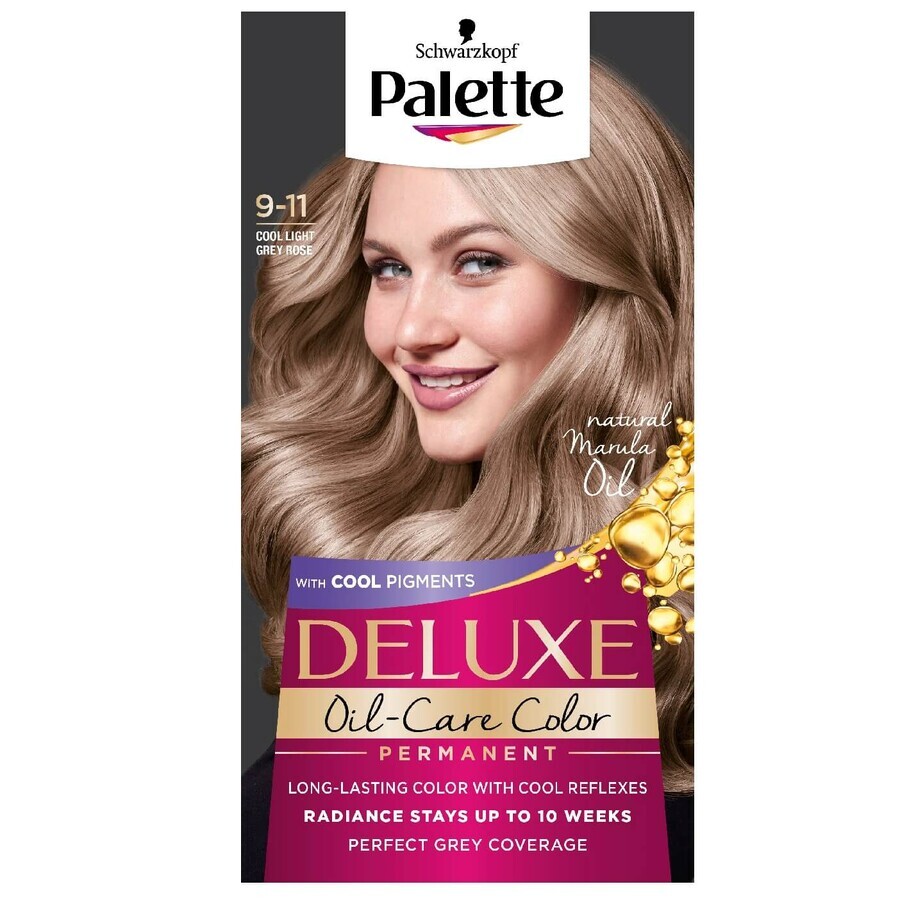 Paleta Deluxe Oil-Care Color Cera con Micro-Oil 9-11 Rubio rosado claro frío