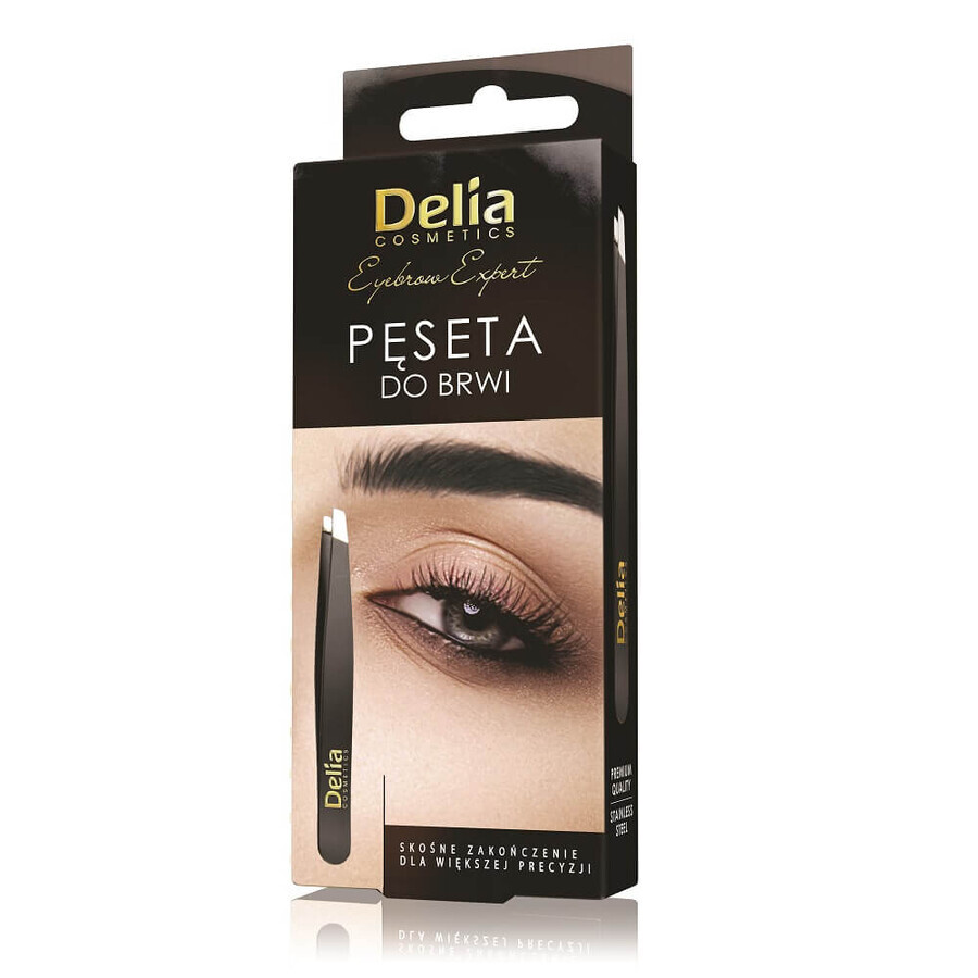 Delia Eyebrow Expert Augenbrauenpinzette Schwarz