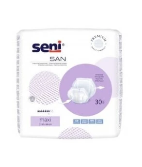 Seni San maxi anatomische luiers, 30 stuks - Lange levensduur!