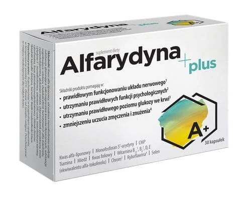Alfaridine Plus, 30 capsules